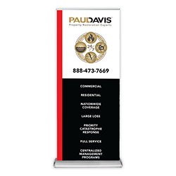 DELUXE RETRACTABLE BANNER - MARKETS