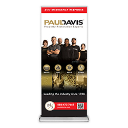 DELUXE RETRACTABLE BANNER - EMERGENCY RESPONSE V3