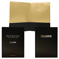 PRESENTATION POCKET FOLDERS