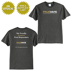 HEATHERED ERC CORE BLEND TEE