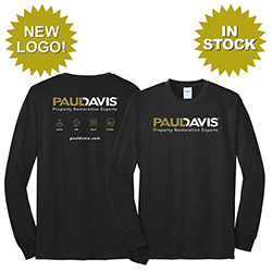 NEW 2025 50/50 COTTON/POLY BLEND LONG SLEEVE TEE