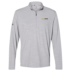 Adidas - Lightweight Melange Quarter-Zip Pullover