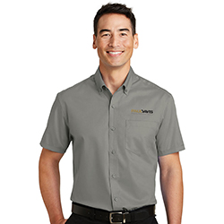 PORT AUTHORITY SHORT SLEEVE SUPER-PRO TWILL SHIRT