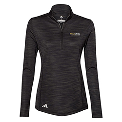 Adidas - Lightweight Melange Quarter-Zip Pullover-
