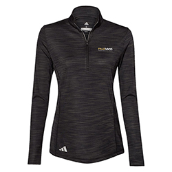 Adidas - Lightweight Melange Quarter-Zip Pullover-