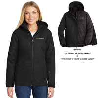 VORTEX WATERPROOF 3-IN-1 WOMEN'S JACKET