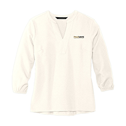 Mercer+Mettle Women's Stretch Crepe 3/4-Sleeve