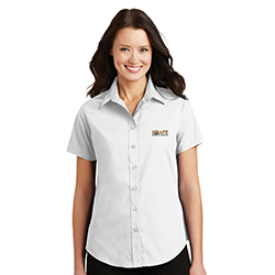 PD SAFE NON-IRON WOMENS TWILL SHIRT