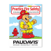 FIRE SAFETY COLORING BOOK